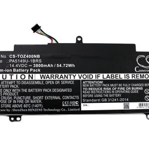 TOSHIBA Tecra Z40-A-10K  Laptop Battery /3800mAh, etc.