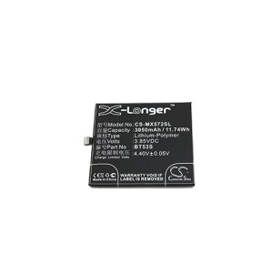Replacement Battery for Meizu, Pro 6s, M570Q-S Dual SIM TD-LTE, etc.