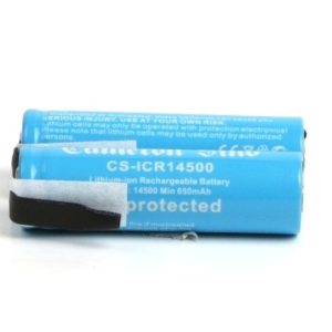 Rechargeable Lithium-ion Battery - 2pcs Pack With Solder Tabs
