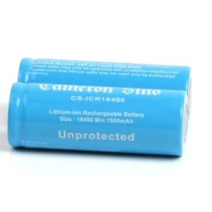 Rechargeable Lithium-ion Battery - 
2pcs 18490 Pack