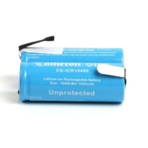 Rechargeable Lithium-ion Battery - 2pcs Pack With Solder Tabs