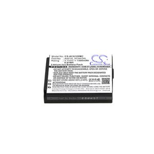 Replacement Battery for ACTIVEON, LX, DX, LKA10W-B, DKA10W-B, CX GOLD, etc.