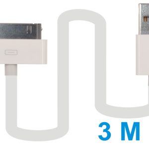 Charger Cable for Apple, iPhone 16GB, iPhone 4GB, iPhone 8GB, etc.