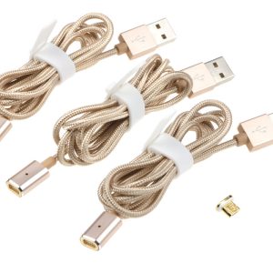 3pcs Magnetic Micro Cable With 1pcs Micro Connector