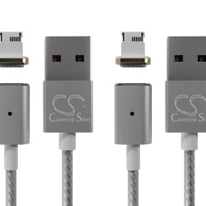 2pcs Magnetic Lightning Cable With 2pcs Magnetic Lightning Connector