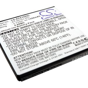 Replacement Battery for Acer, Liquid Gallant, Liquid Gallant Duo E350, AK330, etc.