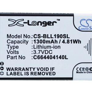 Replacement Battery for BLU, Life Pay mini, L190L, L190U, L190a, L190i, etc.