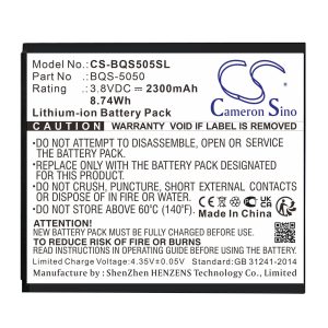 Replacement Battery for BQ, BQS-5050, BQ, BQS-5050, etc.