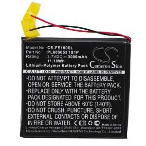 Replacement Battery for Fiio, E18, Fiio, PL805053 1S1P, etc.
