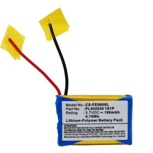 Replacement Battery for Fiio, E5, E3, E6, Part Number, etc.