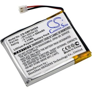 Replacement Battery for Garmin, Fenix 3, Fenix 3 HR, Part Number, etc.