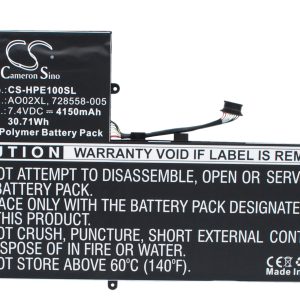 Replacement Battery for HP, ElitePad 1000, ElitePad 1000 G2, etc.