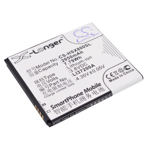 Replacement Battery for Hisense, HS-X8T, T9, U9, E620M, HS-T9, HS-U9, HS-E620M, etc.