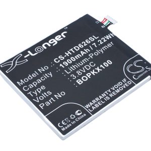 Replacement Battery for HTC, Desire 626, A32, Desire 626s, etc.
