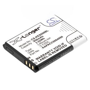 Replacement Battery for KAP ELSE, eS-KAP-Ad VR, ESKAPAD, KAP ELSE, KAPACC0084090, etc.