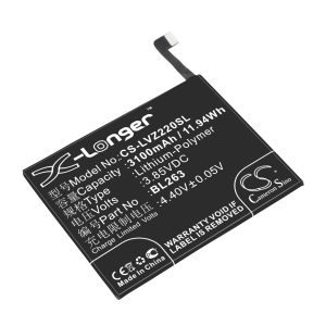 Replacement Battery for Lenovo, ZUK Z2 Pro, ZUK Z2 Pro Ultimate Edition, etc.
