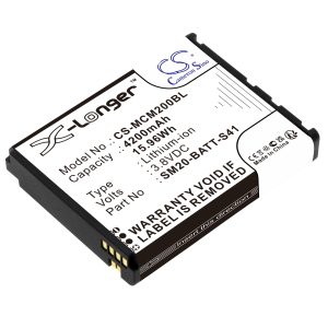 Replacement Battery for M3 Mobile, SM20, SM20 X, M3 Mobile, SM20-BATT-S41, etc.