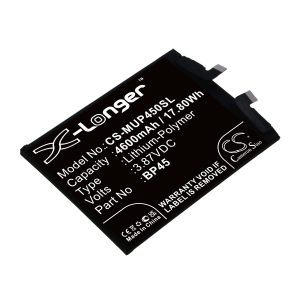 Replacement Battery for Xiaomi, 12 Pro, 2201122C, 2201122G, 12s Pro, etc.