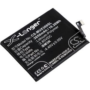 Replacement Battery for Xiaomi, Mix 3, Mi Mix 3, M1810E5E, M1810E5C, etc.