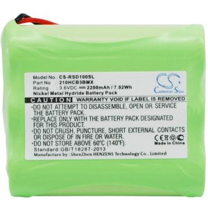Replacement Battery for Roberts, Sports Dab1, Solar Dab 1, SolarDAB radio, etc.