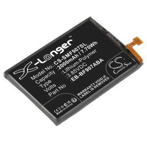 Replacement Battery for Samsung, Galaxy Fold 5G, SM-F907N, SM-F907B, etc.