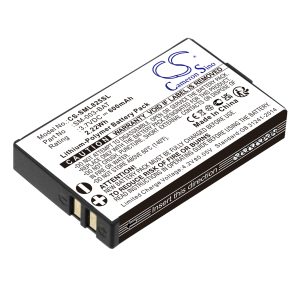 Replacement Battery for SIMOLIO, BIG OVER EAR wireless TV headset SM-825D Pro, SM-905TV, etc.