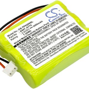 Replacement Battery for TPI HXG-2D, HXG-2D Combustible Gas Leak Detectors, 712, 709R, etc.