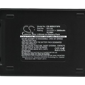 Replacement Battery for Worx Brushless Impact 20V MAX Drill, WX373, WA3527, WX152, WX152.1, WX152.2, etc.