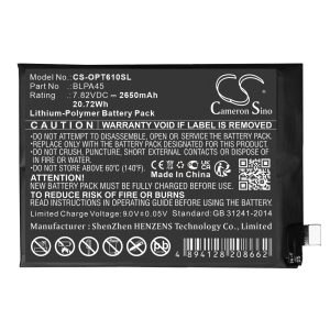 Replacement Battery for OPPO Realme GT Neo6 SE Realme GT Neo6 SE, etc.