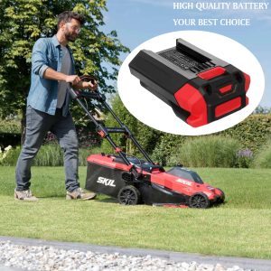 Replacement Battery for Skil 0140 CA Brushless cordless lawnmower 24-inch 40V Hedge, etc.