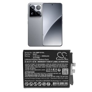 Replacement Battery for Xiaomi 15 Pro 24101PNB7C 2410DPN6CC, etc.