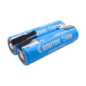Lithium-ion Battery - 2pcs 18650 Pack With Solder Tabs